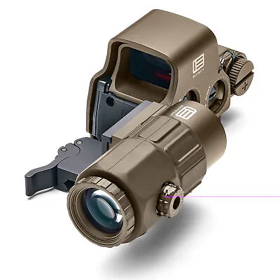 EOTech EXPS3-0 Holographic Sight Red 68 MOA Ring W/ 1 MOA Dot G33 3X Magnifier • $1290.99