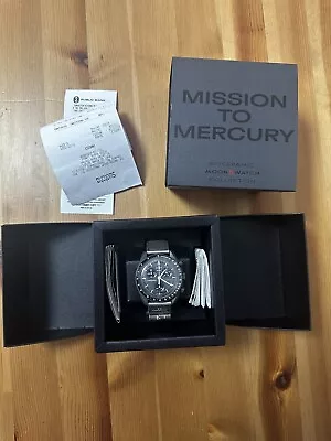 MoonSwatch Mission To Mercury  OmegaxSwatch #Freepostage (New/Unused) • $500