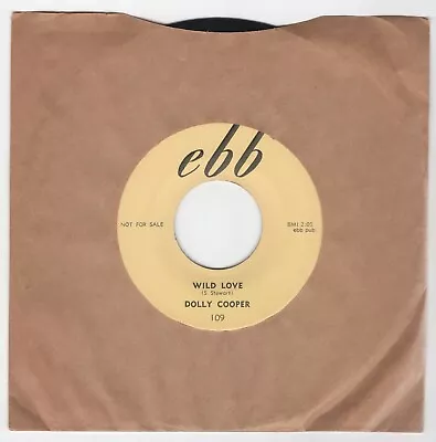 Fem. R&B Shouter/Blues DOLLY COOPER Wild Love/Times Brings A Change EBB M- HEAR! • $9.99