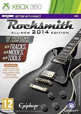 Rocksmith 2014 Edition (Xbox 360) Xbox 360 Standard Edition (Microsoft Xbox 360) • $90.98