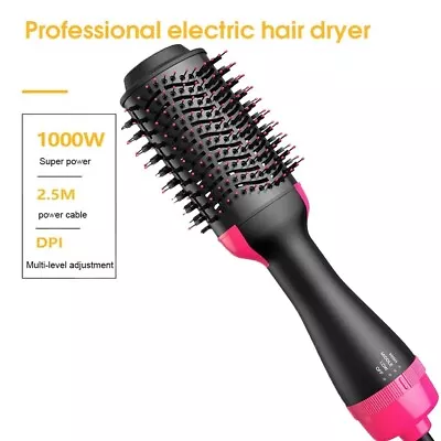 Hot Air Style Curler Hair Dryer Styling Roll Hair Brush Comb Hairdryer  • $36.29