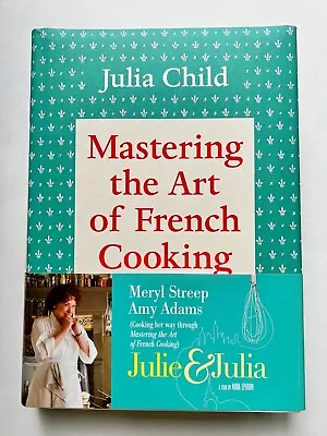 Mastering The Art Of French Cooking By Julia Child 2009 Edition W/ Movie Sleeve • $24.95