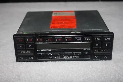 Becker Grand Prix Mercedes Benz Vintage OEM 754 Radio Cassette U6736605 23nov #1 • $99