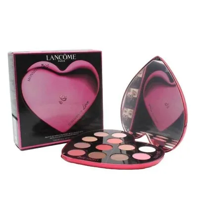 Lancome Heart Eyeshadow Palette 12 Shades Of Love Metallic & Matt Pink Shades • £27.95