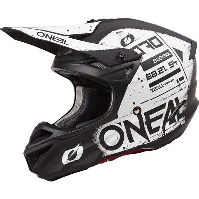 Oneal 5SRS Helmet Scarz V.24 Black/White • $199