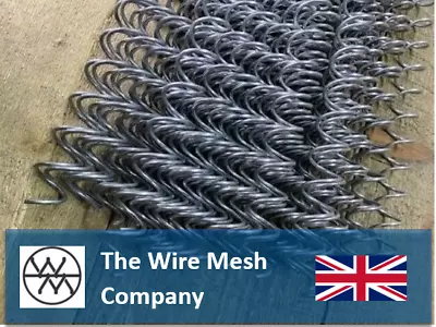 Gabion Spirals Coils Helicoils Connectors Cages 3mm Wire  100 Cm Long • £19.95