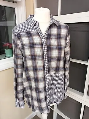 £5.50 • Buy NEXT - Ladies Size 16 Spring Summer Button Up Collared Top / Blouse