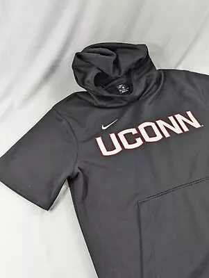 Nike Dri-Fit UCONN Men’s Short Sleeve Pullover Basketball Hoodie Size M EUC • $30