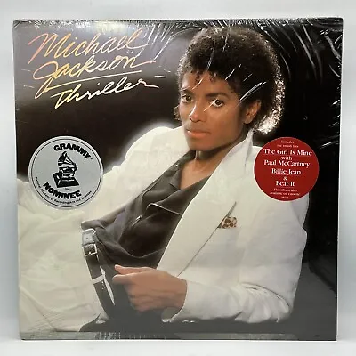 Michael Jackson - Thriller - Factory SEALED 1982 US Album With HYPE Sticker • $199.99