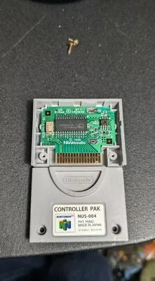 Nintendo 64 N64 Controller Pak FRAM Mod. Permanent Saves No Battery. • $30