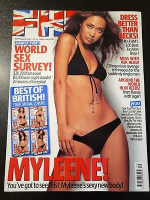 £9.74 • Buy FHM Magazine September 2003 MYLEENE KLASS! COVER (795) Arnold Schwarzenegger