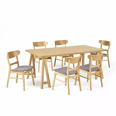 Randal Mid-Century Modern 7 Piece Dining Set • $837.15