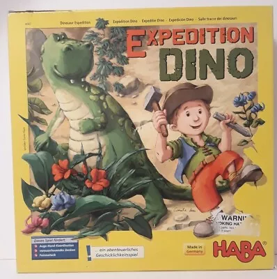 Haba Expedition Dino Dinosaur Search Board Game Made In Germany 100% Complete • $34.99