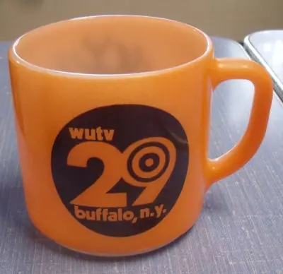 1971 WUTV Buffalo N.Y.  Glass Coffee Mug By Federal • $10