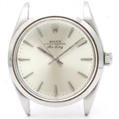 $2890.90 • Buy Vintage ROLEX Air King 5500 Steel Automatic Mens Watch Head Only BF557361