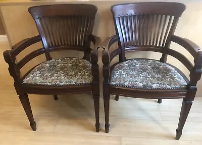 Pair Of Ew Godwin Chairs Arts And Crafts Aesthetic • £295