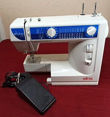 Elna EXplore 240 Sewing Machine W/ Pedal & Power Cable - TESTED • $99.99