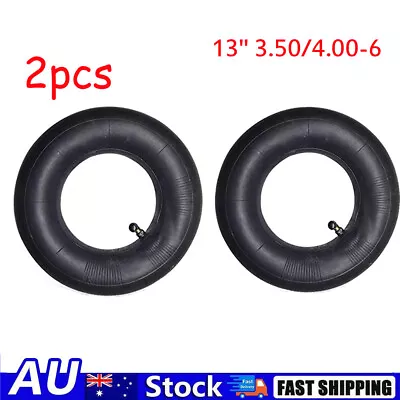 2X 13  3.50/4.00-6 Inner Tube Lawn Mower Tractor Golf Cart ATV Tire Bent Valve • $21.59