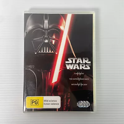 Star Wars A New Hope / The Empire Strikes Back / Return Of The Jedi - DVD • $6.95