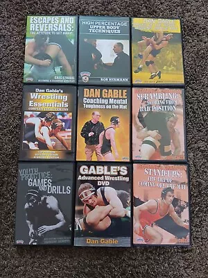 Wrestling Coaching Dvd Lot • $110