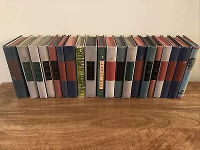 Lot Of 20 Vintage Modern Library Hardcover Books Mid Century & Earlier Nice • $125