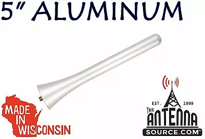 **SHORT**  5  SILVER ALUMINUM ANTENNA MAST - FITS: 2006-2023 Mazda Miata • $24.99