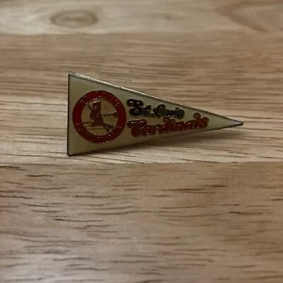 ST. LOUIS CARDINALS Vintage MLB Officially Licensed Pennant Lapel Pin • $8.99