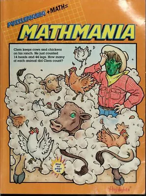 Mathmania=Puzzlemania + Math Jeff O'[Hare • $5.76