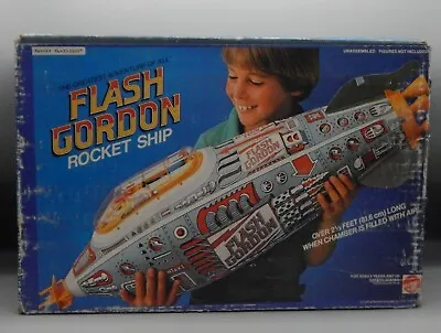 Vintage 1979 Mattel FLASH GORDON Rocket Ship UNUSED W/ Original BOX Toy Vehicle • $600