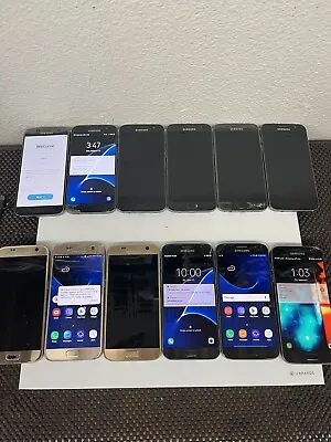 Lot Of (12) Samsung Galaxy S7 Model: SM-G930V 32GB Verizon AT&T For Parts | Z98 • $184.99