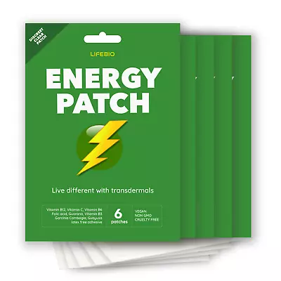 Lifebio Energy Patch - 30 Transdermal Patches • £18.50