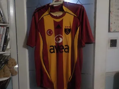 Galatasaray Turkish Away Shirt Small/med Adult 2006-07 58 Bekir • £10.99