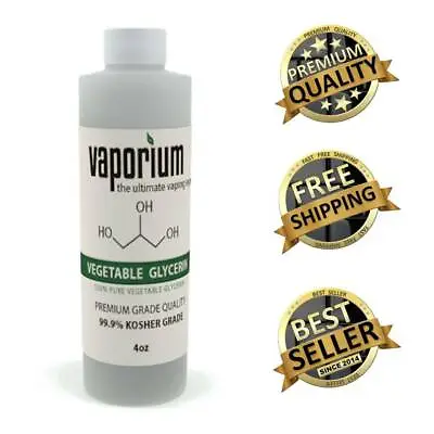 Vegetable Glycerin 4oz 99.9% Pure USP Non GMO VG PG Kosher Food Grade DISCOUNTED • $144