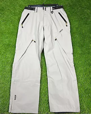 Marker Goretex Snowbord Pants Tan Straight Waterproof Ski Lined Insulated Large • $49.99