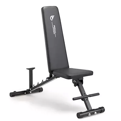 MARCY Adjustable Foldable Utility Bench Flat Incline & Decline & Transportable • £129