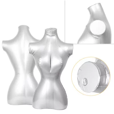 Inflatable Mannequin Torso Underwear Display PVC Female Part Body Display Model • $22.57