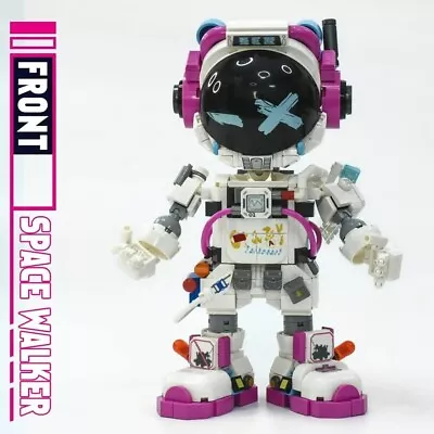 Technical Space Robot Building Blocks With Astronaut Helmet Set • $65