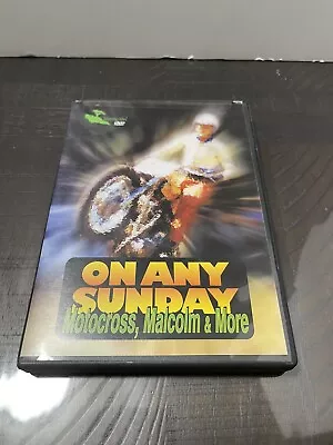 On Any Sunday Motocross Malcom & More (DVD) • $9.99