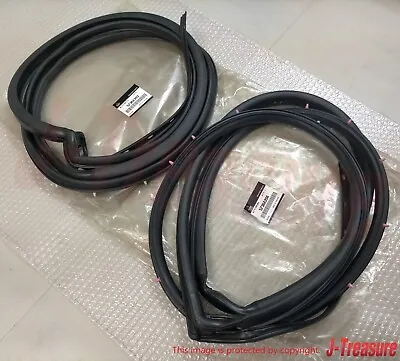 MITSUBISHI LANCER EVO 7 8 9 CT9A Genuine Rear Door Weatherstrip  RH & LH Set OEM • $175.56