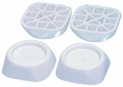 Washing Machine Shock Anti Vibration Feet Pads 4 Pack For Hoover Hotpoint Hygena • £8.92