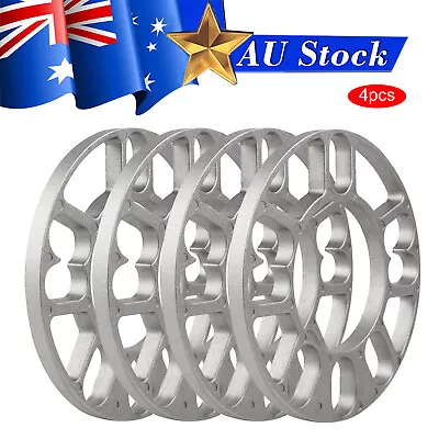 4 Pcs 10mm Alloy Aluminum Wheel Spacers ET Shims Spacer Car Hub Modification • $29.99