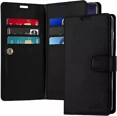 For S10/ S10 Plus S9/ S9 Plus S8 Plus Case Flip Leather Gel Wallet 9 Card Cover • $12.99