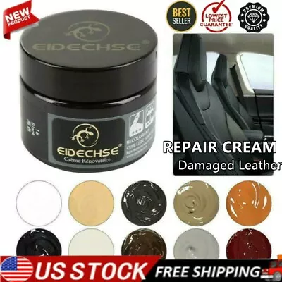 Leather Repair Filler Cream Kit Restore Car Seat Sofa Scratch Scuffs Hole Rip US • $7.68