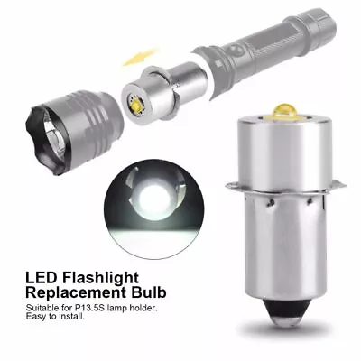 £8.82 • Buy Led Bulb Extra Bright Mag Lite Conversion LED Flashlight Bulb 350 Lumen Model