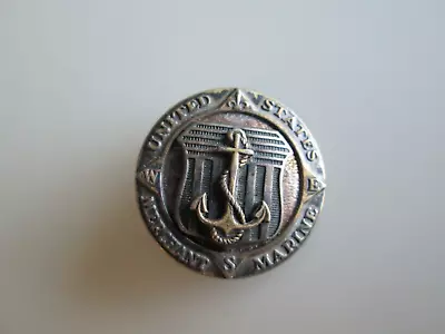 Vintage Sterling Silver U.s. Merchant Marine Pin • $9.99