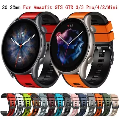 20 22mm Watch Strap Band For Amazfit GTS 3 4 2 Mini GTR 4 3 2 42 47mm GTR3 Pro • $10.26