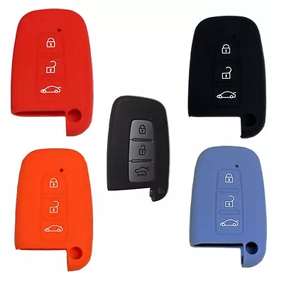 $9.50 • Buy CAR KEY COVER Fits HYUNDAI 3B CASE Veloster SR IX35 Accent Elantra I30 Veloster