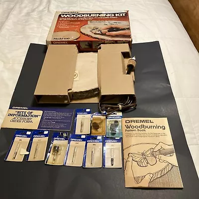 Dremel Woodburning Kit Model 1510 - Vintage New Open Box With Extras • $25.99