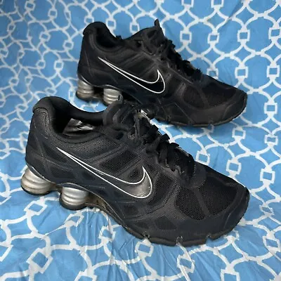 Nike Men’s Size 7 Shox Turbo Athletic Running Sneakers Classic Black Vintage Acg • $85