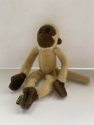 Wild Republic Monkey Long Arms & Legs Hook & Loop Hands & Feet 8” Plush • $25